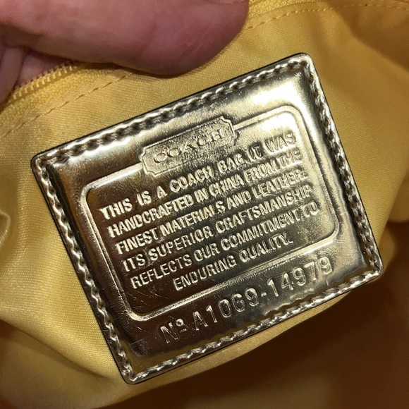 Coach Glam Poppy “Made for me by Coach” Should Bag Style 14979 - Picture 12 of 16